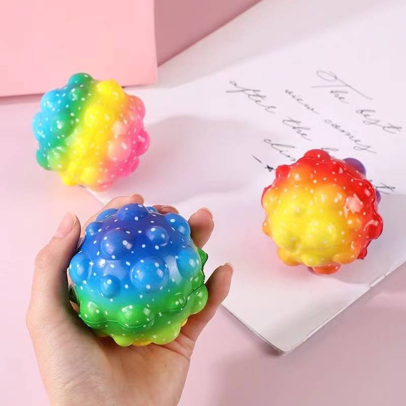 [Colorful protrusions] -1stone balls 1