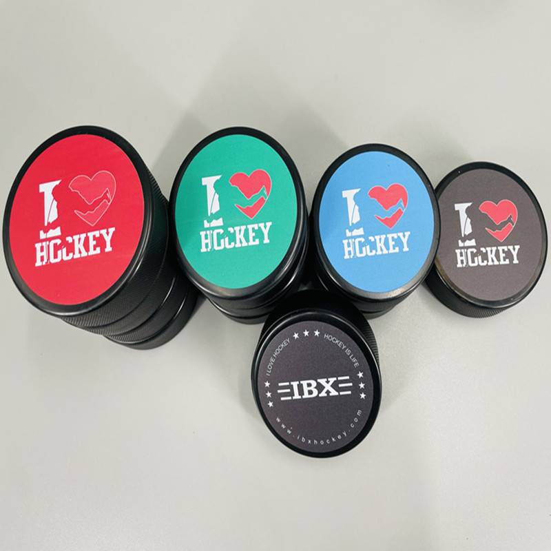 IBX competition standard ice hockey real ice hockey cake adult children professional ice hockey training ball multi -color