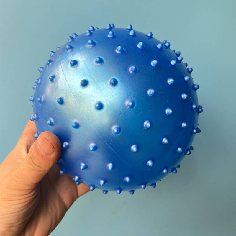 15 cm blue massage ball