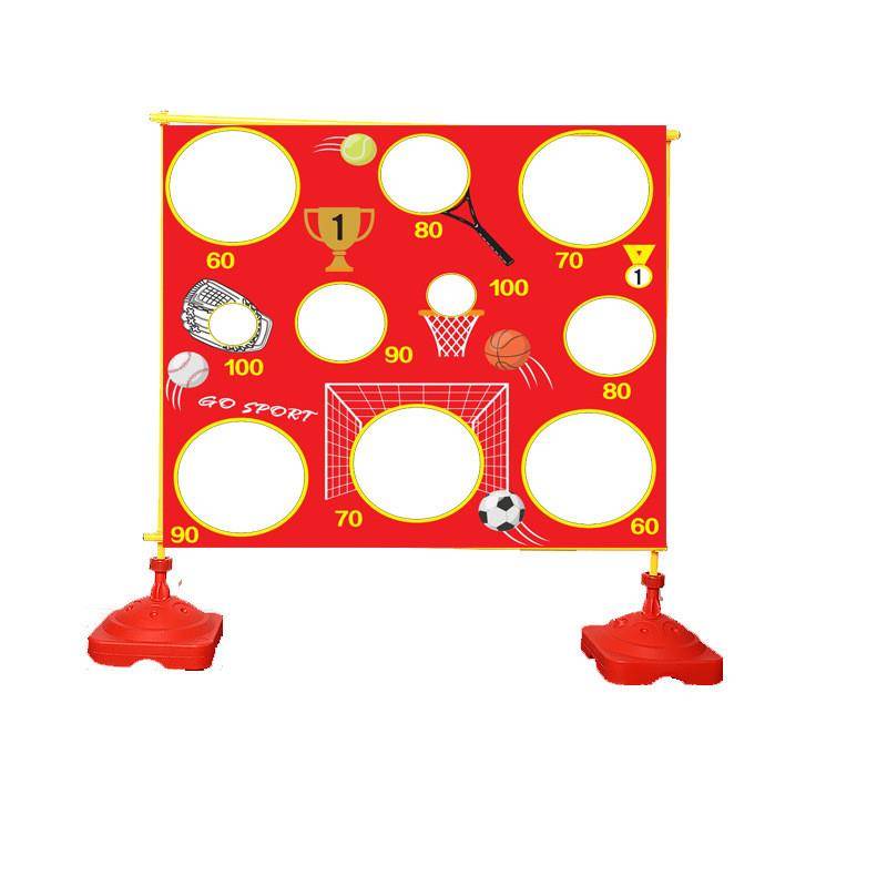 Red sports throwing net (single network cloth)