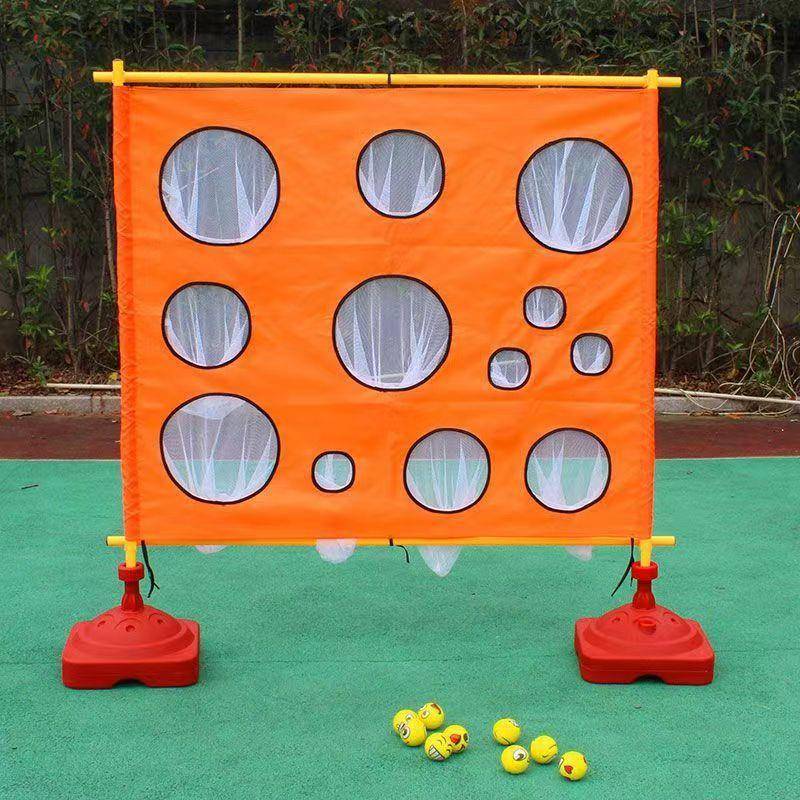 Orange throwing net (single network cloth)