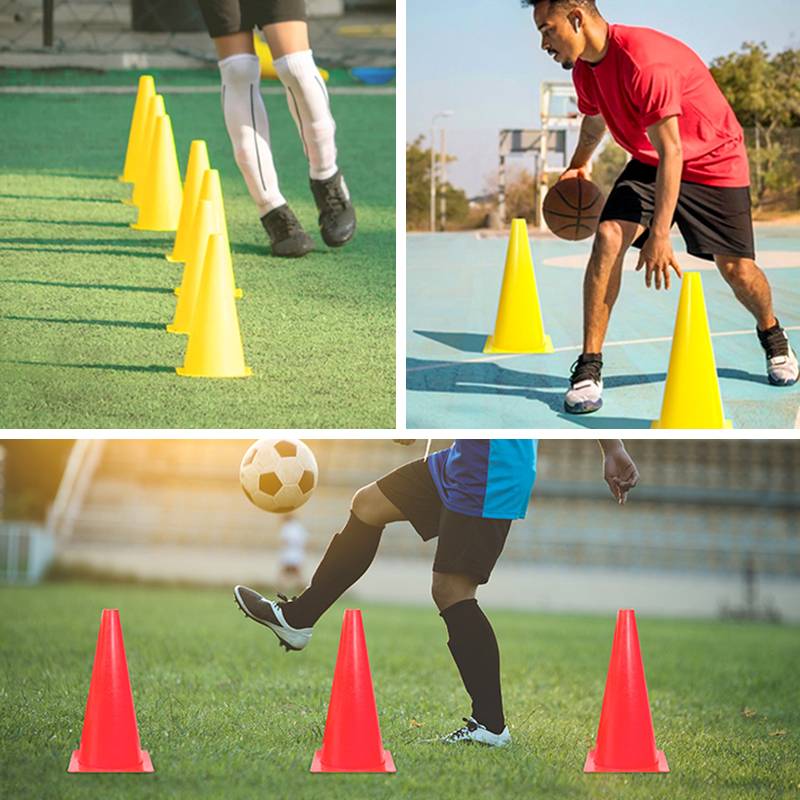 Sign barrel barrier -obstacle football training rod children's physical fitness basketball auxiliary equipment cone barrel disc contest barrel