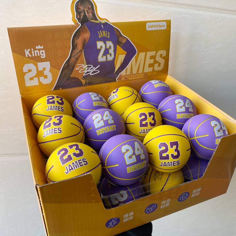 6cm environmentally friendly non -toxic yellow No. 23+Purple No. 24 12
