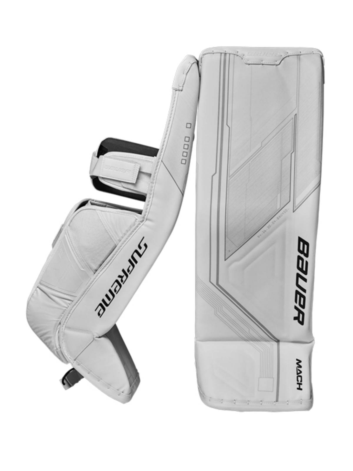 BAUER/Ball Mach goalkeeper's legged adult ice hockey goalkeeper protection gear equipment
