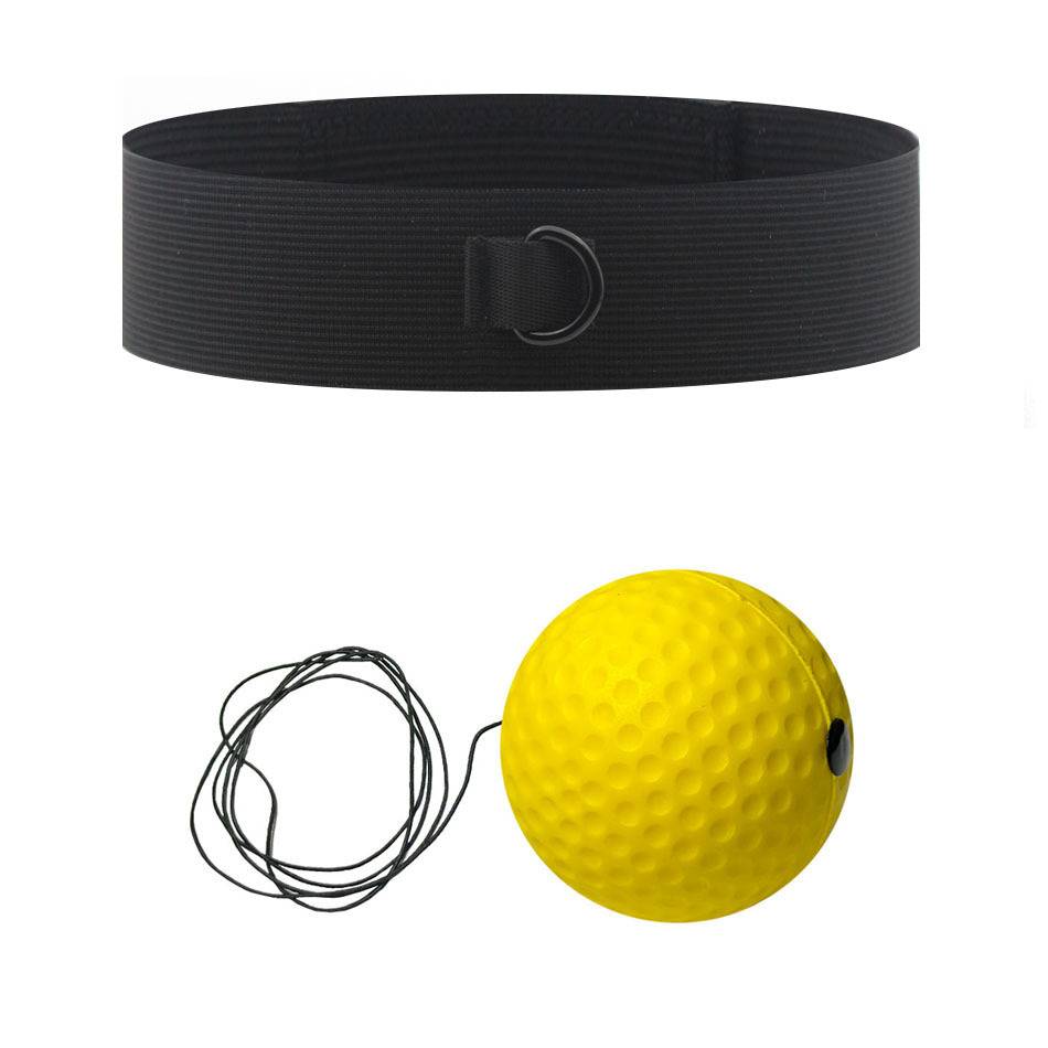 Knitting headband+20 grams of yellow soft ball