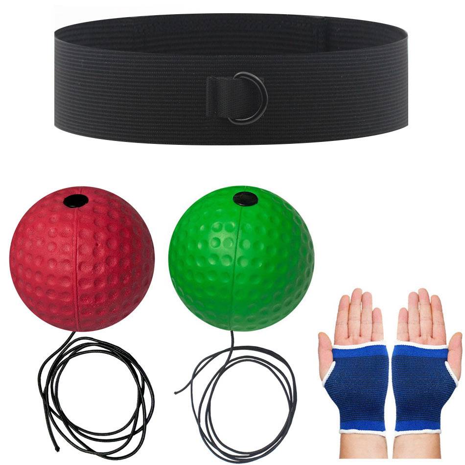 Knitting headband+80 grams of red hard ball+40 grams of green soft ball+blue and white hand