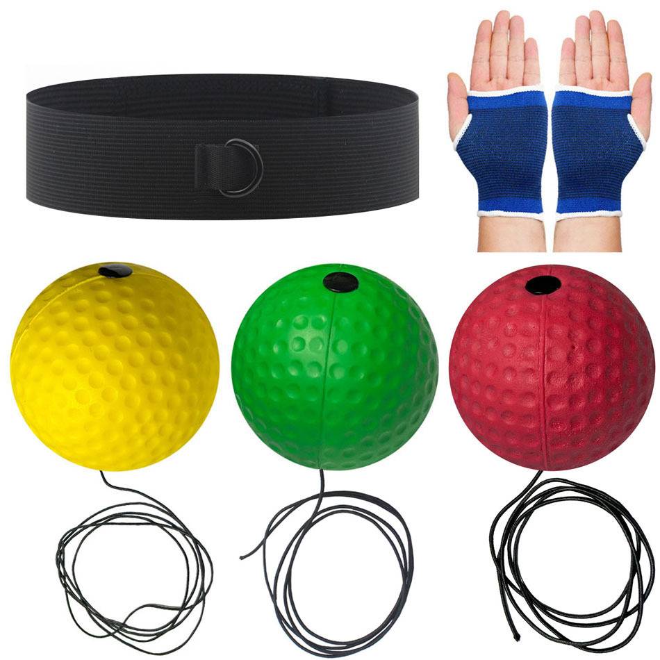 Knitting headband+20 grams of yellow soft ball+40 grams of green soft ball+80 grams of red hard ball+blue and white hand