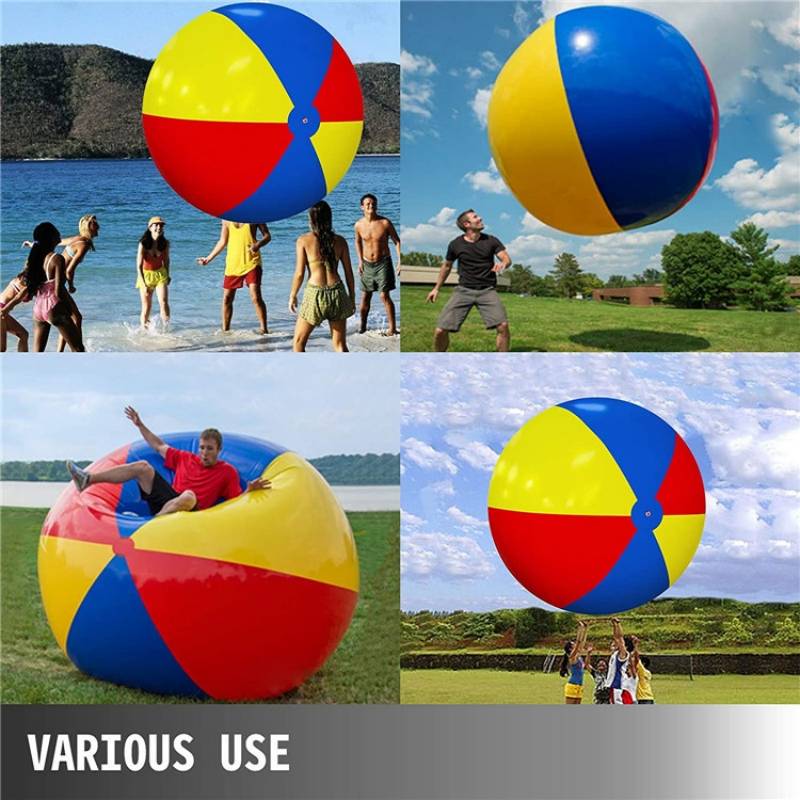 Empty beach ball oversized adult water beach volleyball football football water ball large -scale event entertainment toy ball