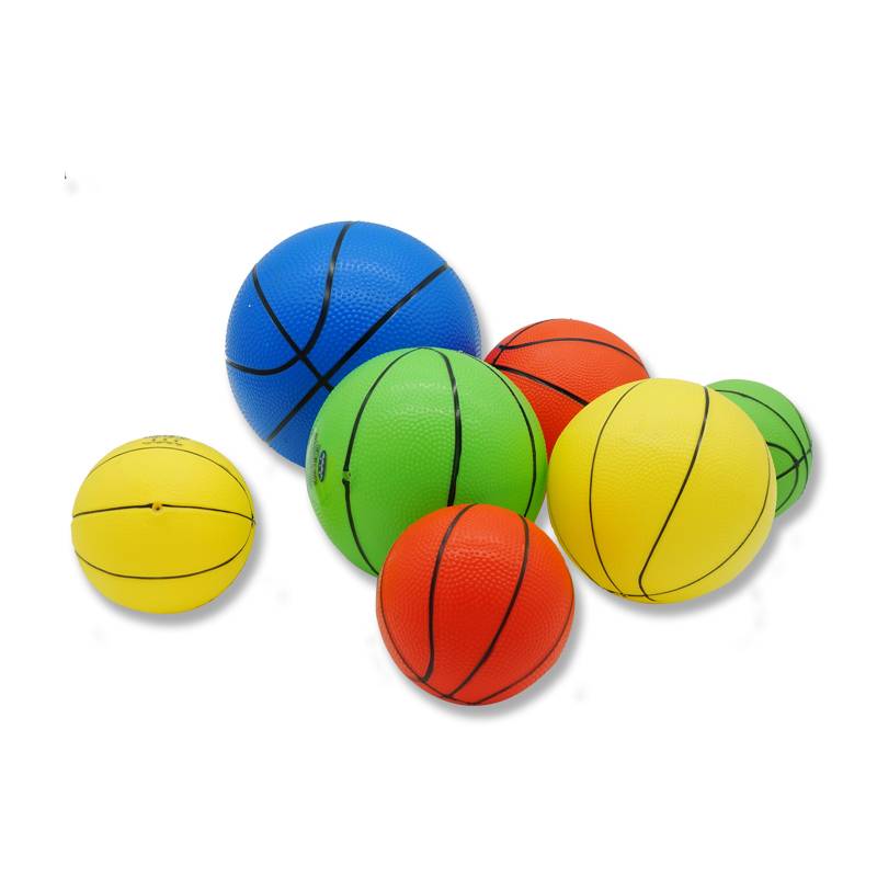 Children's small leather ball thickened small basketball inflatable elastic toy ball kindergarten dedicated shooting player grab football