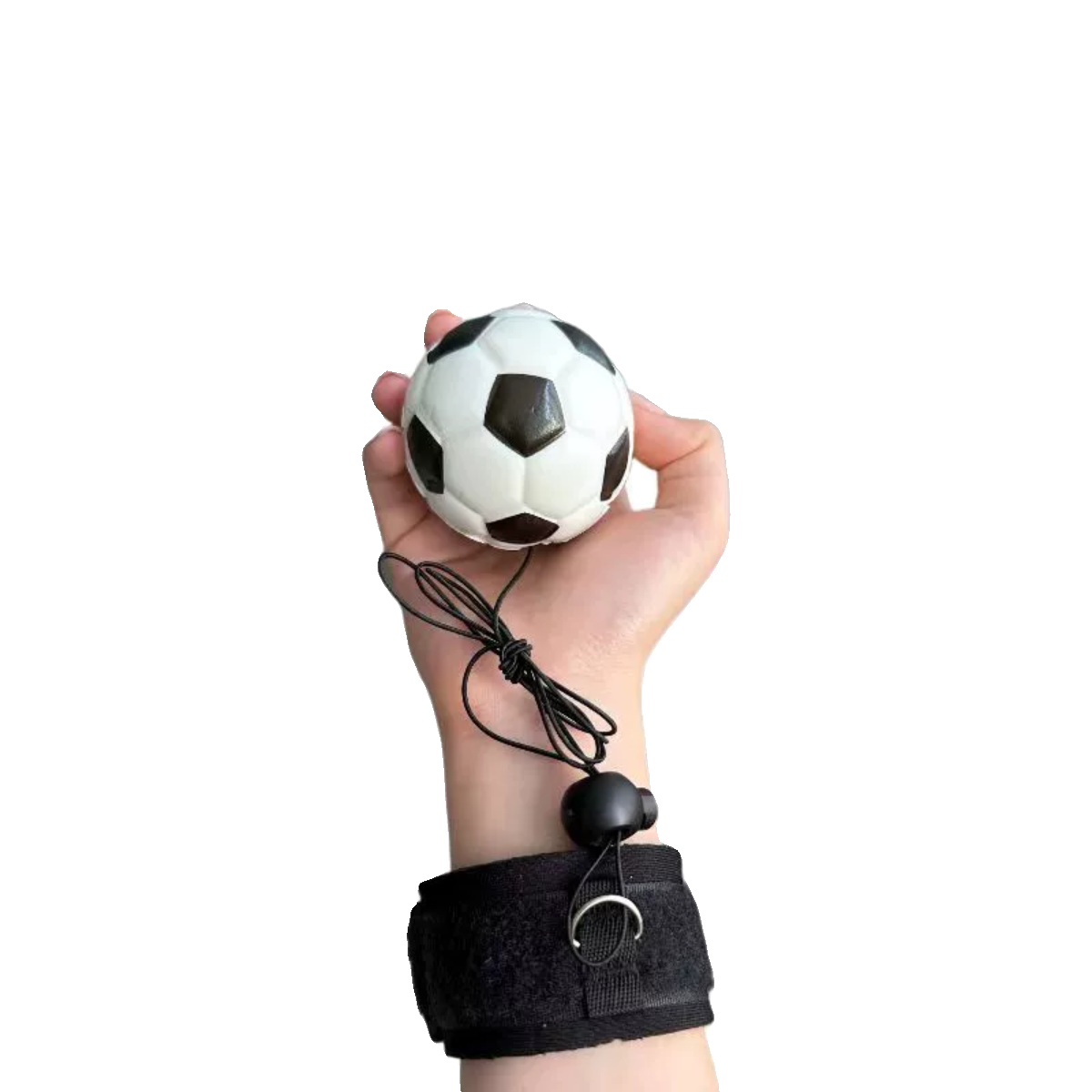 Plastic ball children's wrist ball jumper jumper training ball throwing ball outdoor sports with rope magic ejection ball toys