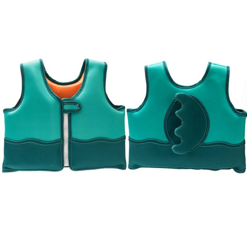 Green Dinosaur-buoyancy vest