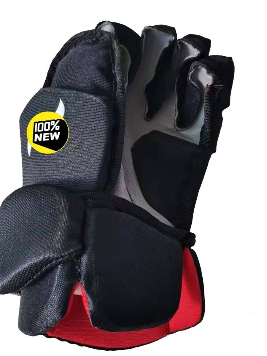 Children's ice hockey gloves youth wheel gloves hockey gloves are breathable and wear -resistant adult wheel glove gloves