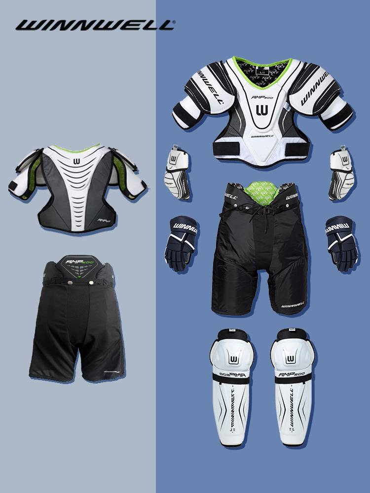 Winnwell ice hockey protective children's full set of youth land roller skating adult dry land protection chest protection pants equipment