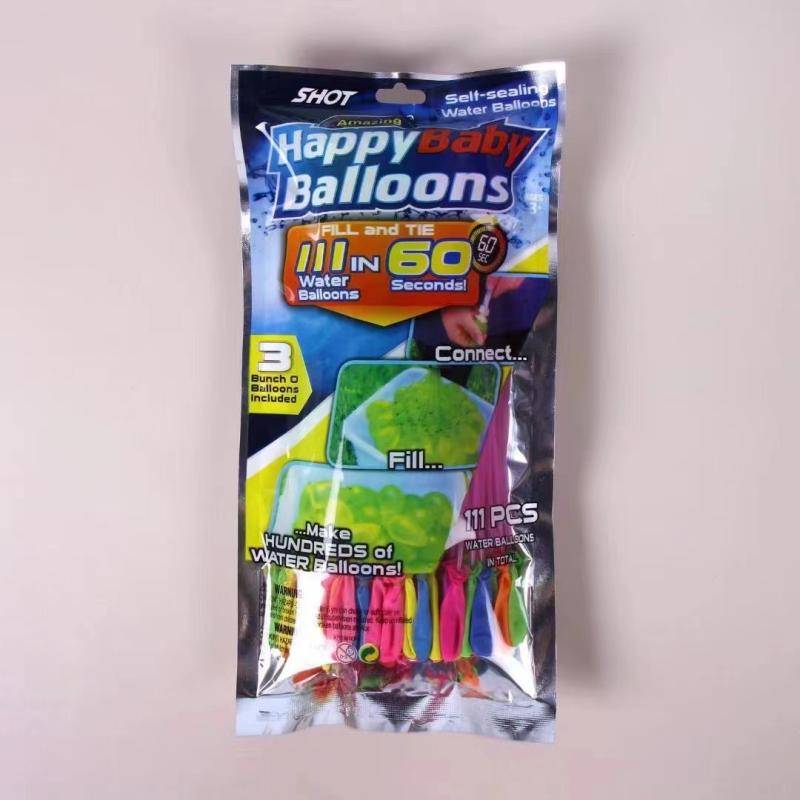 Summer fast water injection small balloon children's toys toy water bombs water outdoor group built water and water balloon small artifact