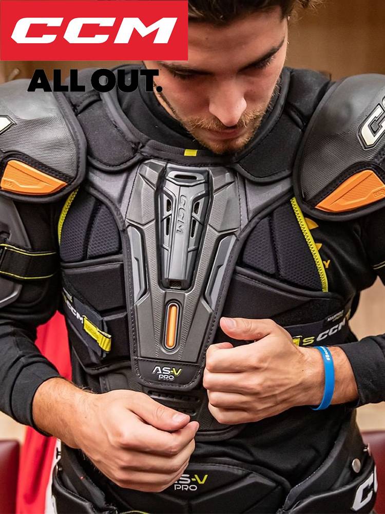 New CCM TACKS AS-V PRO Ice Hockey Protective Ferry Elbow Elbow Leg Hockey Training Competition