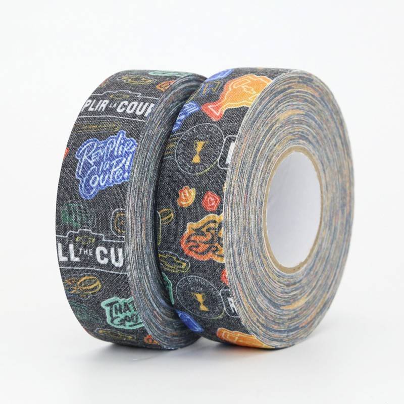 A roll of camouflage head