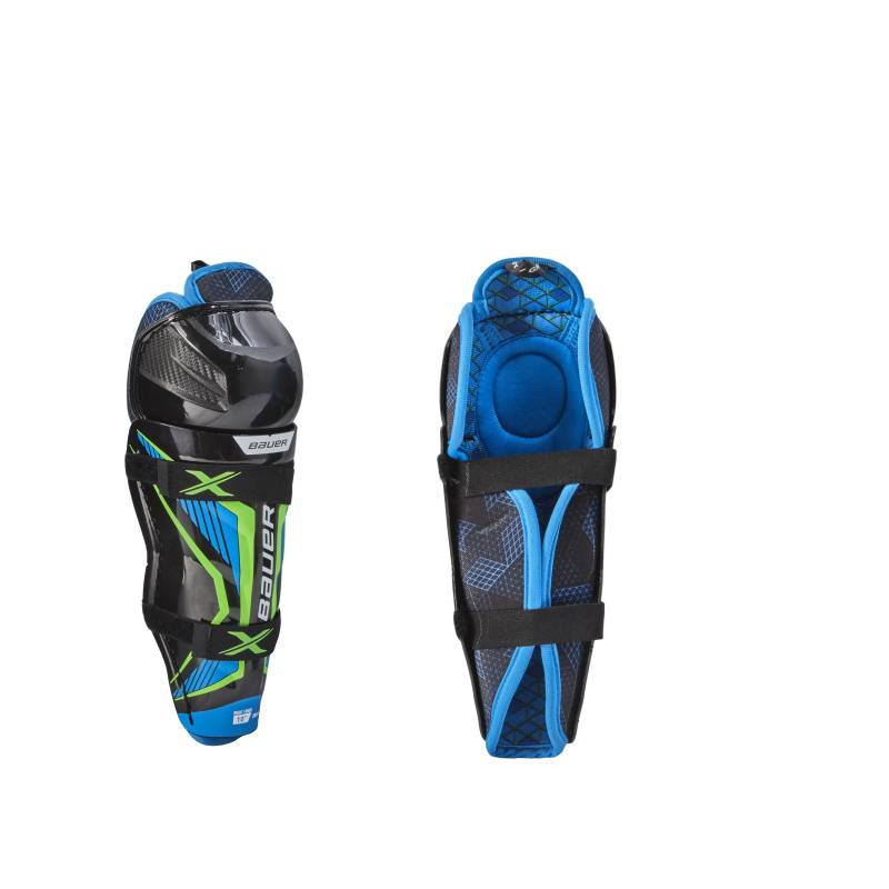 Bauer x beginner children's ice hockey equipment set protective utensils to protect the chest, elbow, legged gloves
