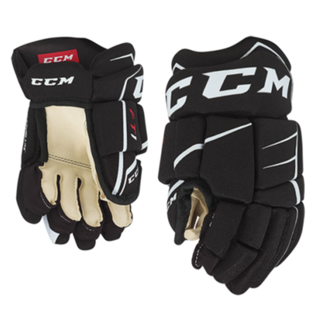 CCM Ice Hockey Gloves Children's Wheel Slide Tacks AS1 Turcus Ice Hockey Hockey Junior Adult Gloves