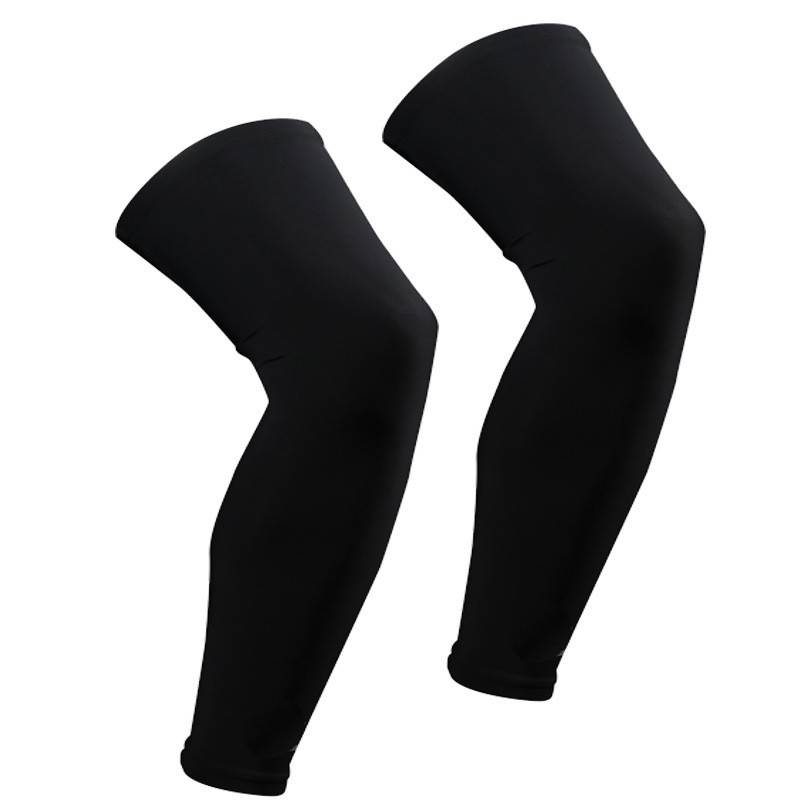 Sun-proof leg-set men and women riding ice-swipe-sleeve basketball to support their knees and legs and cold-legged socks