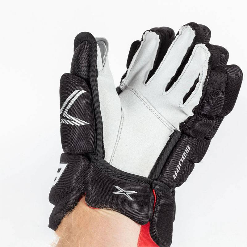 New Bauer X-Shift Pro Ice Hockey Gloves Polel Youth Adult Medium Senior Competition Gloves
