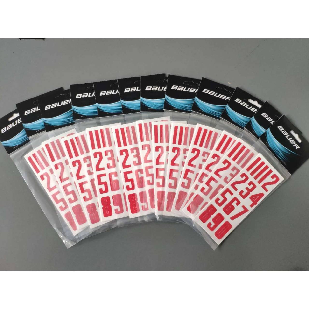bauer/Ball Powher's helmet sticker club sticker fans stick paper helmet number digital sticker ice hockey helmet sticker