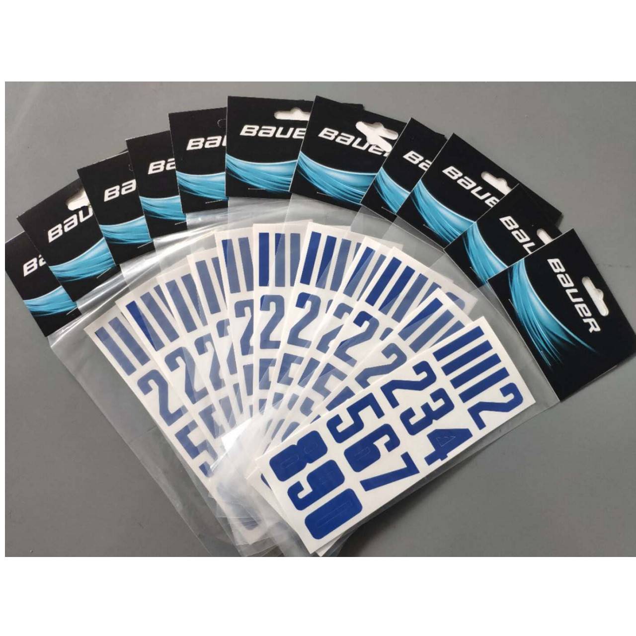 bauer/Ball Powher's helmet sticker club sticker fans stick paper helmet number digital sticker ice hockey helmet sticker