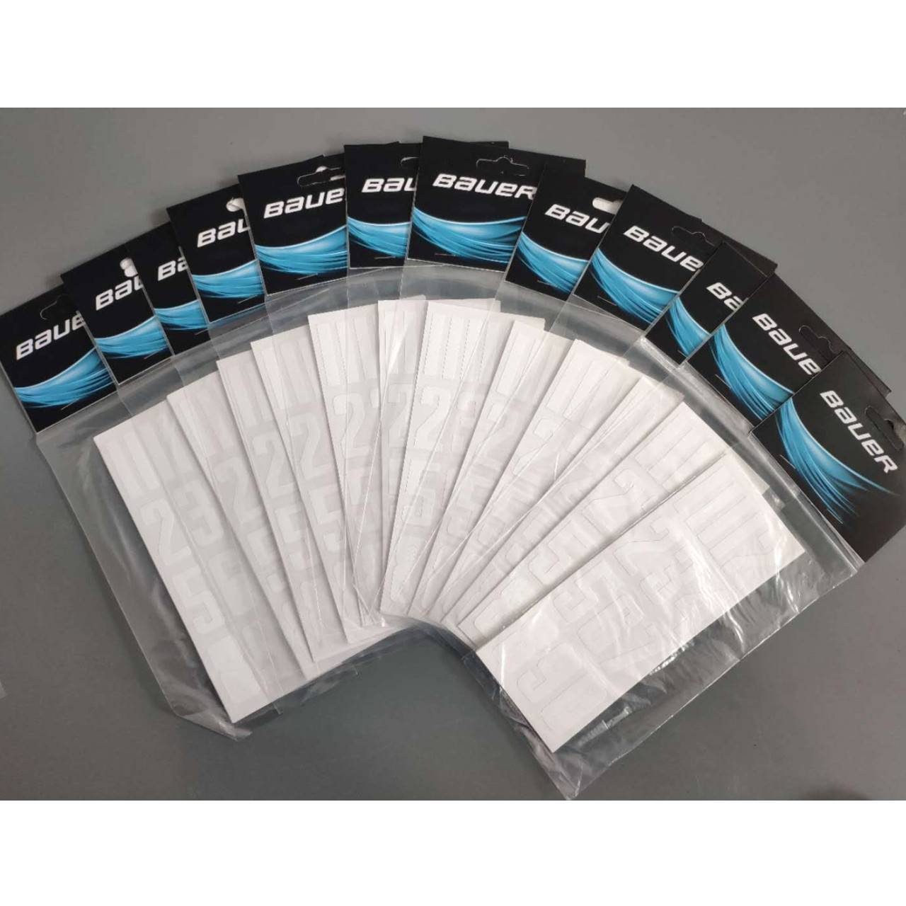 bauer/Ball Powher's helmet sticker club sticker fans stick paper helmet number digital sticker ice hockey helmet sticker