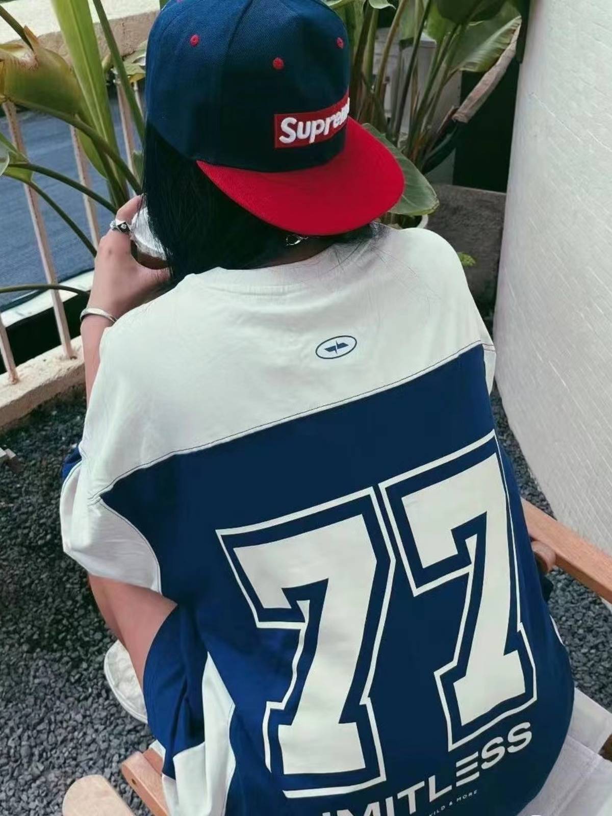 European and American style ice hockey short -sleeved T -shirt men's retro sports high street casual rugby uniform basketball hip -hop jersey shirt