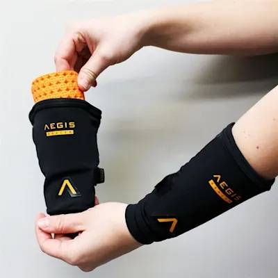 New product imported AEGIS ice hockey cervical D3O high -end neck cure neck D3O high -end ice hockey wrist ice hockey protection