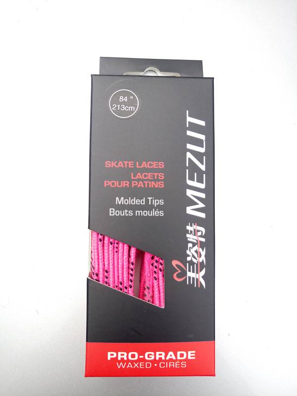Spot MEZUT professional ice soy shoelaces for children and adults with wax ice sneakers multi -color optional