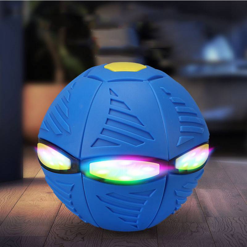 Plastic stepping on the flying sanaka foot stepping on the bullet ball luminous bombs jumper children's outdoor benefit toy game interaction
