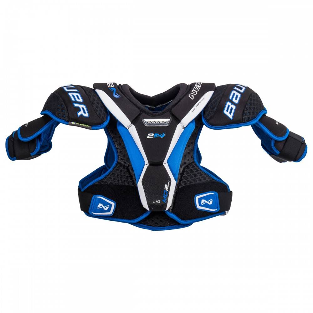 Bauer/Ball NEXUS 2N Adult ice hockey protective gear, hypertrophic, big breasts, legs, elbow knee