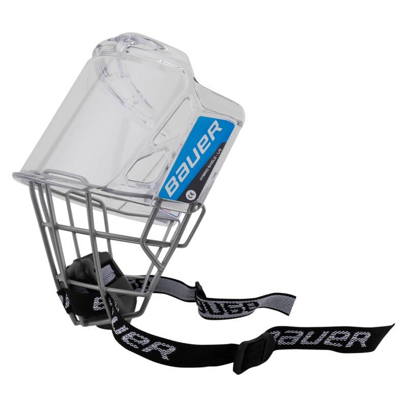 Ice -hockey mask BAUER transparent mask Ball's anti -fog iron net protection universal mask