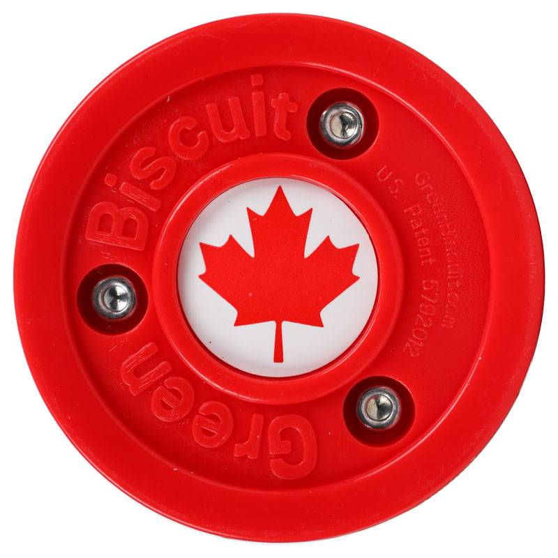 Spot in the United States imported Green Biscuit land ice hockey green biscuits super smooth drought ice hockey training ball