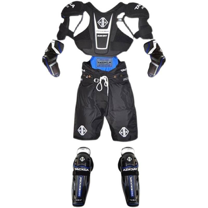 TACKLA Ice Hockey Protective Children's Ice Hockey Equipment Set Wheel Slide Balls, Land, Ice Hockey Legs, Full Falling Pants