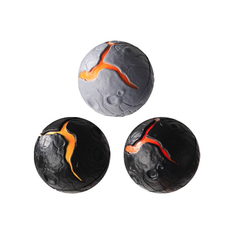 Paipai fans to decompress the elastic ball No. 75 solid high elastic rubber small basketball creative style
