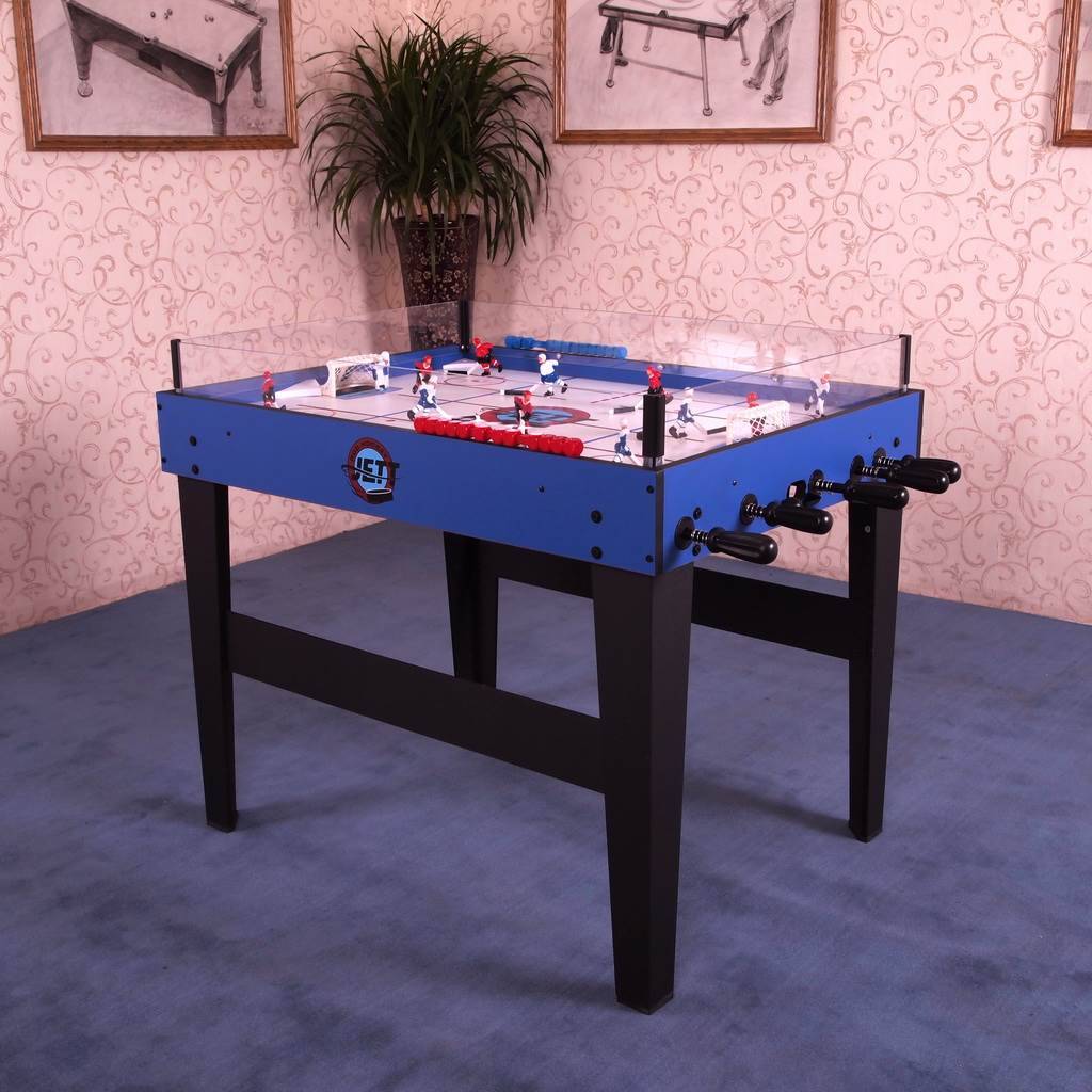 Indoor sports fashion interior fun board game stick table domehockey ice hockey table ice hockey table