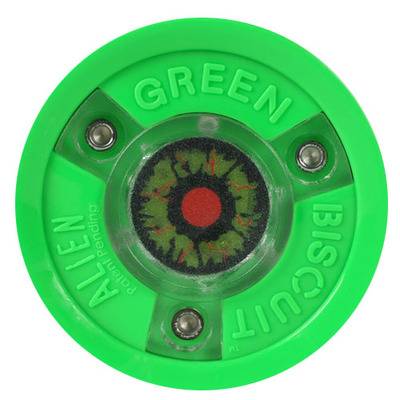 Glowing green biscuits