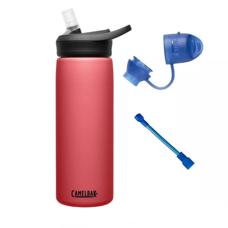 New Strawberry Red Water Cup + Long Tube + Dust Card Get Cup Cap