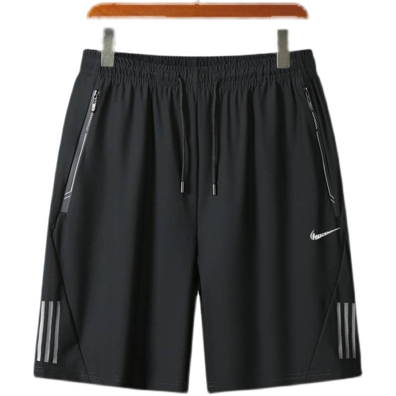 Nykerton Ice Silk Shorts Yantian Men's Summer Skin Leisure Large Speed ​​Dried Pan Pants Loose Sports Pants