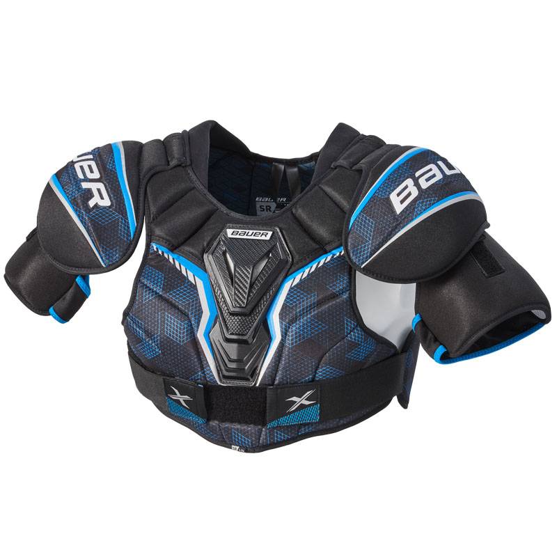 New Bauer X Youth Adult Ice Hockey Protective Set Ball primary chest protective legs and elbow protection three -piece