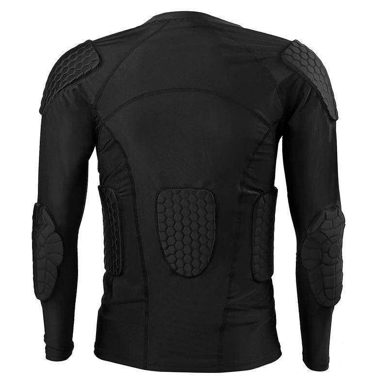 Skiing Ice Jersey Men's Long -sleeved Sports Protector Football goalkeeper goalkeeper, chest protection, waist, elbow, elbow anti -collision clothing protective gear