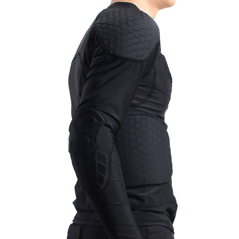 Skiing Ice Jersey Men's Long -sleeved Sports Protector Football goalkeeper goalkeeper, chest protection, waist, elbow, elbow anti -collision clothing protective gear
