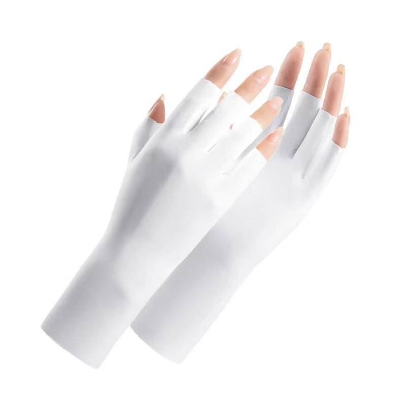 Half refers to ice silk style [white]