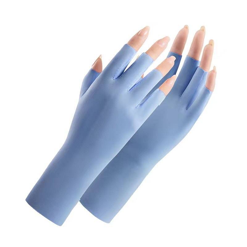Half refers to ice silk style [blue]