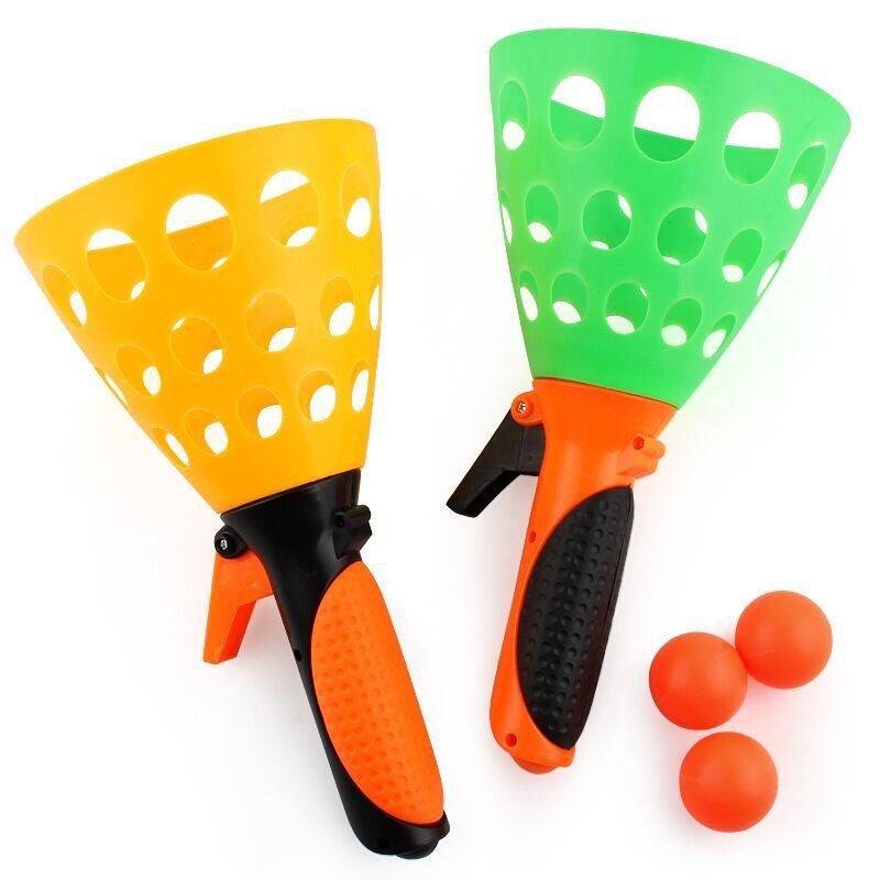 Children docking launch balls throw ball Parent -child game toys elastic ball outdoor kindergarten sports physical exercise