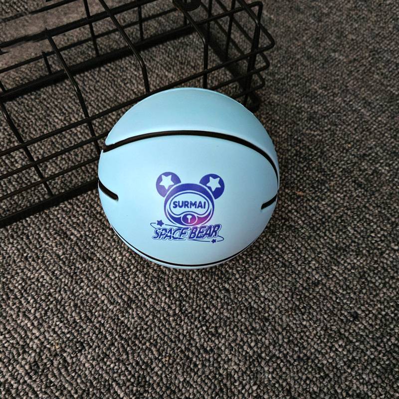 10 cm solid ball space ball blue 1