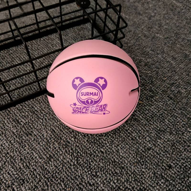 10 cm solid ball space ball pink 1