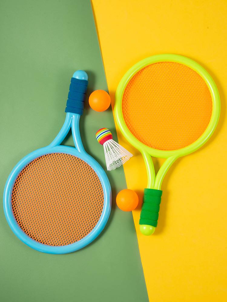 Children's toy badminton racket kindergarten sports tennis 2-3 years old 4 baby parent-child interactive indoor ball children