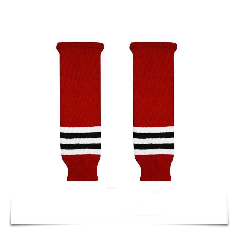 Ice hockey knitted woolen leggings sock socks, ice hockey -legged socks, wear -resistant children's ice ball protection legs, ice hockey socks equipment